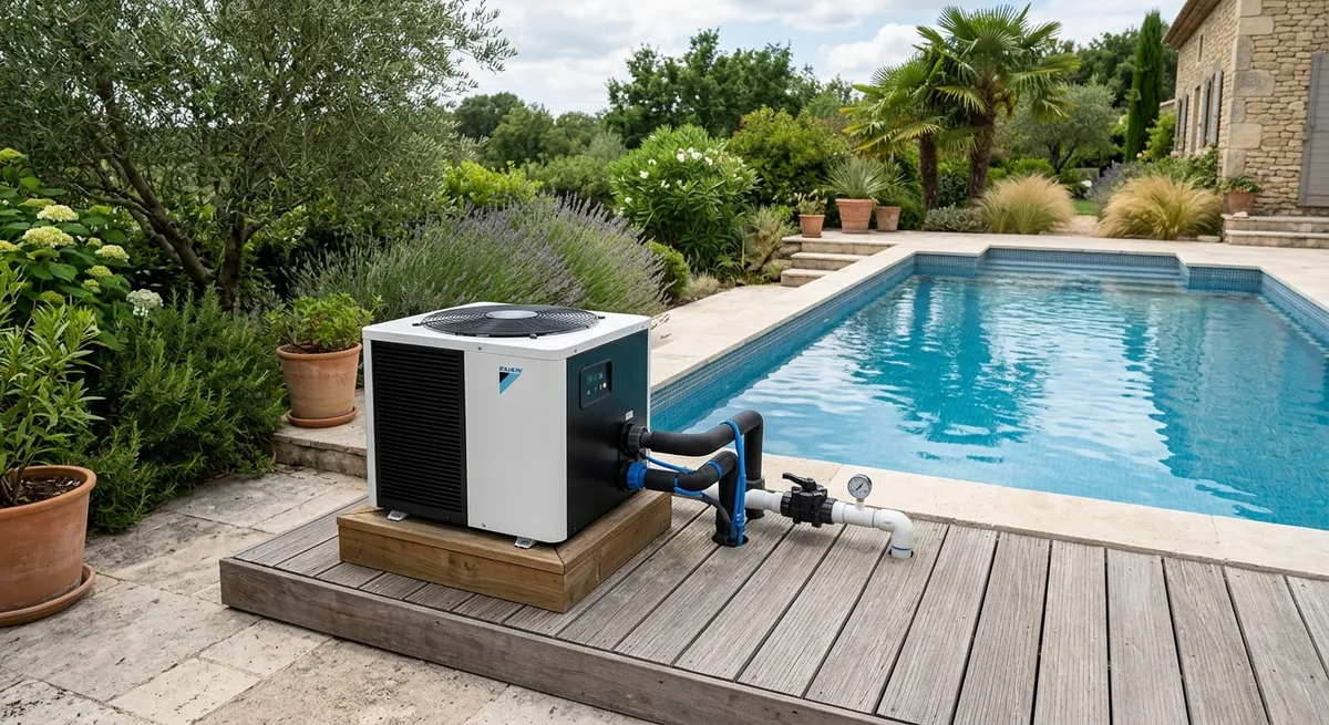 PAC piscine 30m³