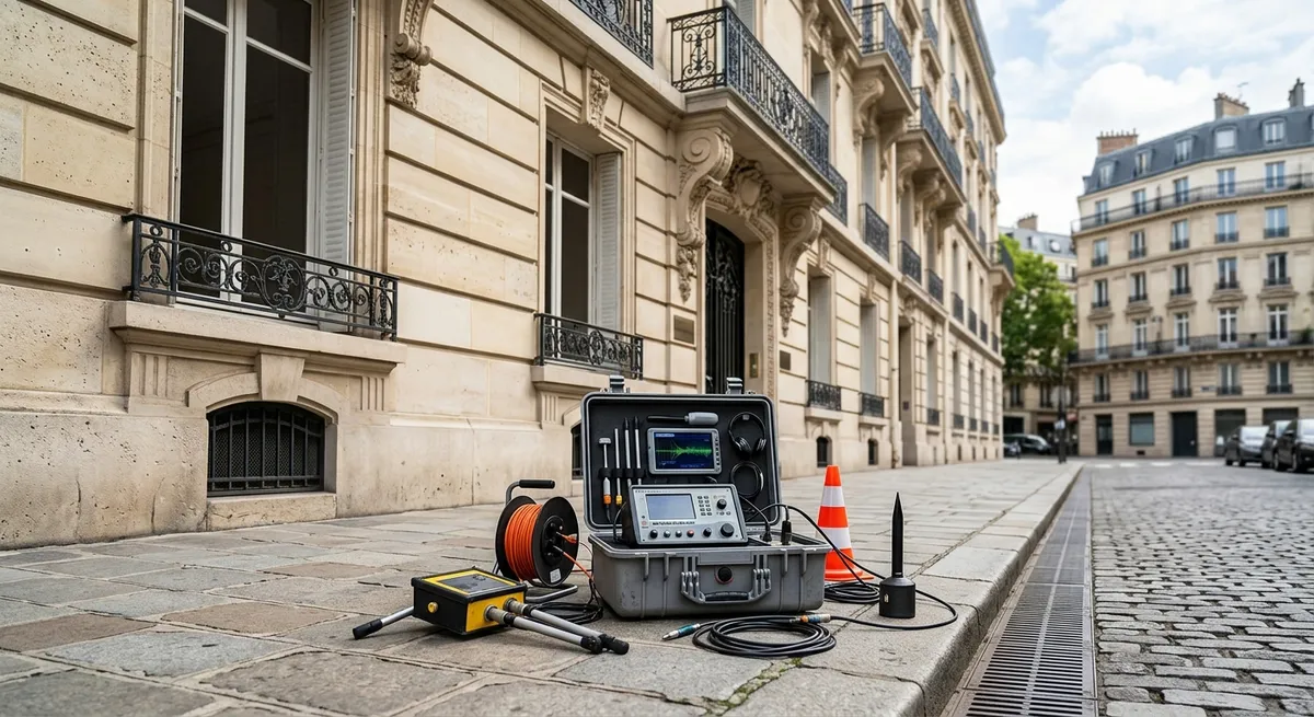 Nos services recherche de fuite